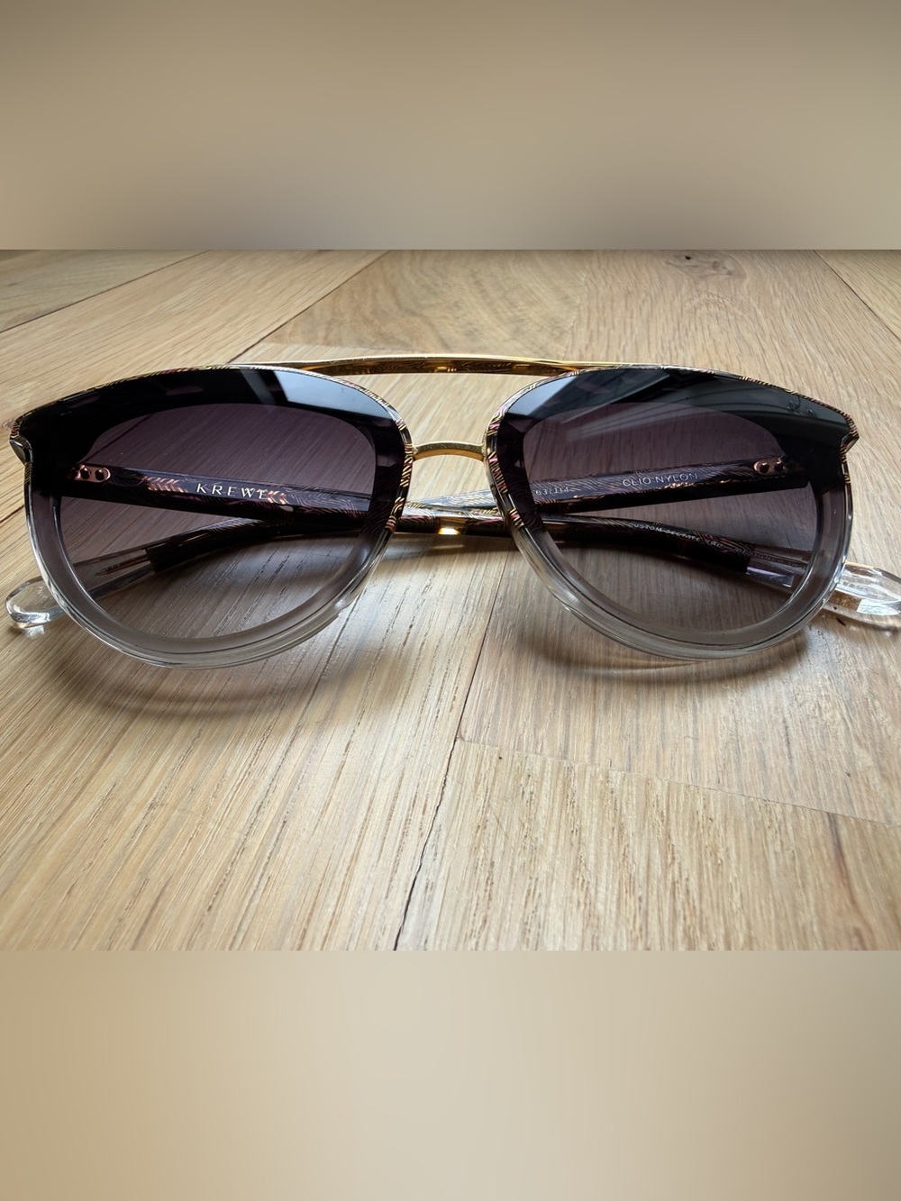 KREWE Clio Nylon Custom Acetate Sunglasses